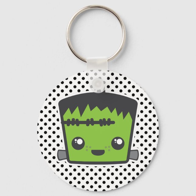 Llavero Kawaii Frankenstein Keychain (Anverso)