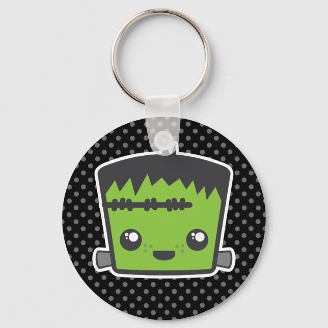 Llavero Kawaii Frankenstein Keychain (Anverso)