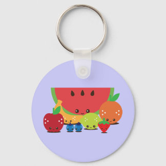 Llavero Kawaii Fruit Group