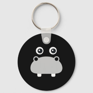 Llavero Kawaii Hippo se enfrenta a los disfraces de Hallow