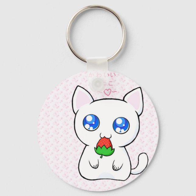 Llavero Kawaii Koneko Keychain (Anverso)