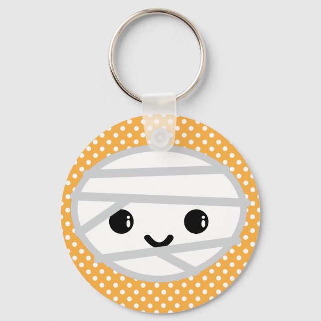 Llavero Kawaii Mummy Keychain (Anverso)