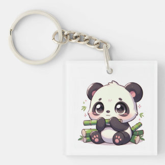 Llavero Kawaii Panda keychain