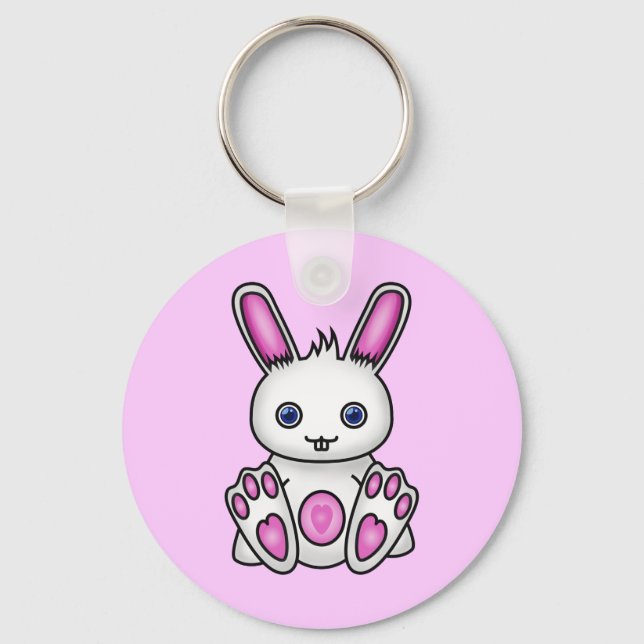 Llavero Kawaii Pink Bunny (Anverso)