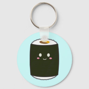 Llavero Kawaii Sushi Roll