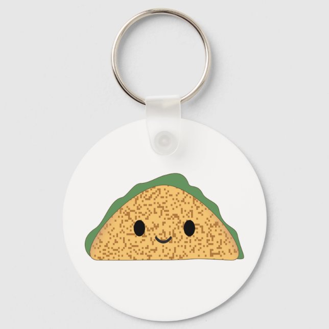 Llavero Kawaii Taco (Anverso)
