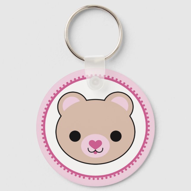 Llavero Kawaii Teddy Bear Keychain (Anverso)