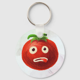 Llavero Kawaii Tomato Cute Funny Personalizado Vegetable