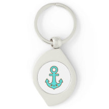 Kawaii Turquoise Anchor - Fantástico y Alegre