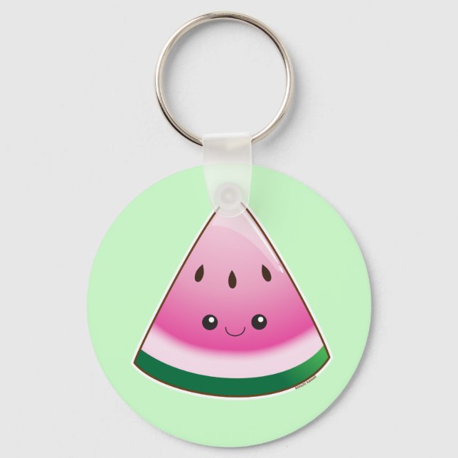 Llavero Kawaii Watermelon (Anverso)