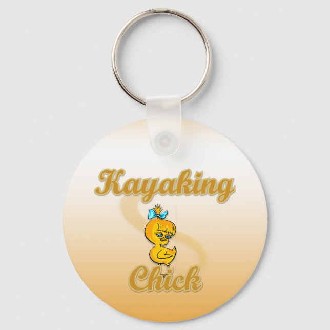 Llavero Kayaking Chick (Anverso)