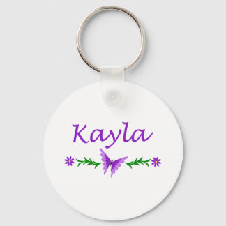 Llavero Kayla (Mariposa Púrpura)