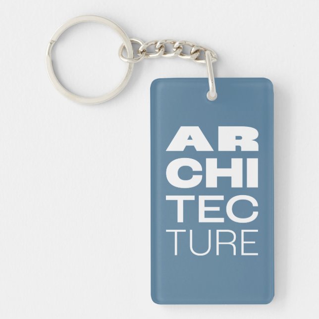 Llavero Kean MGC Architecture Acrylic Keychain (Frente)