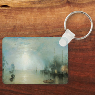 Llavero Keelmen Heaving Coals, Moonlight de Joseph Turner