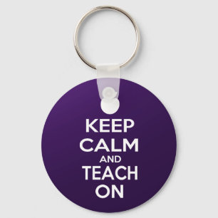 Llavero Keep Calm and Teach On