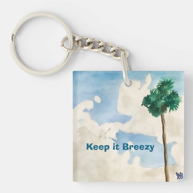 Llavero Keep it Breezy (Frente)
