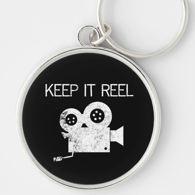 Llavero Keep It Reel (Frente)