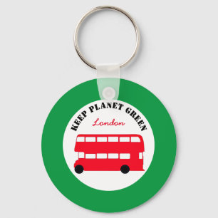Llavero Keep Planet Green/London Transport (Gran Bretaña)