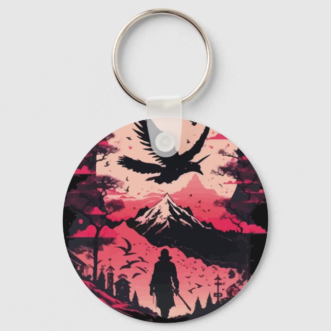 Llavero Keep Your Keys Safe with Samurai Keychain (Anverso)