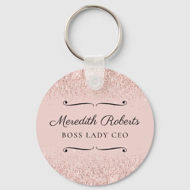 Llavero Keepsake personalizado del director ejecutivo de R (Anverso)