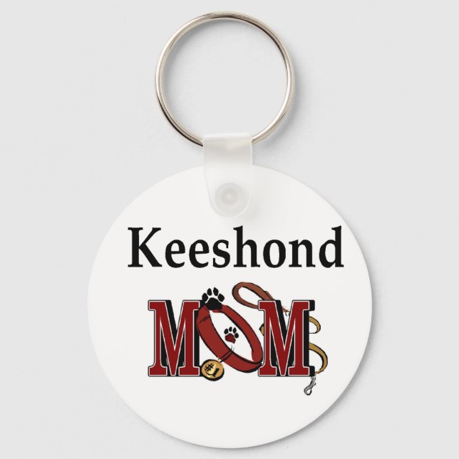 Llavero Keeshond MOM Gifts (Anverso)