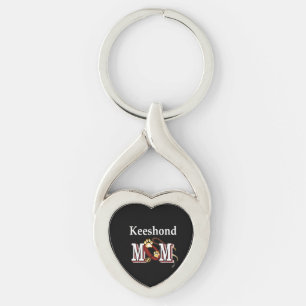 Llavero Keeshond MOM Gifts