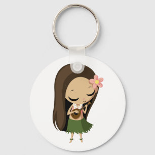 Llavero Keilana el chica de Hula
