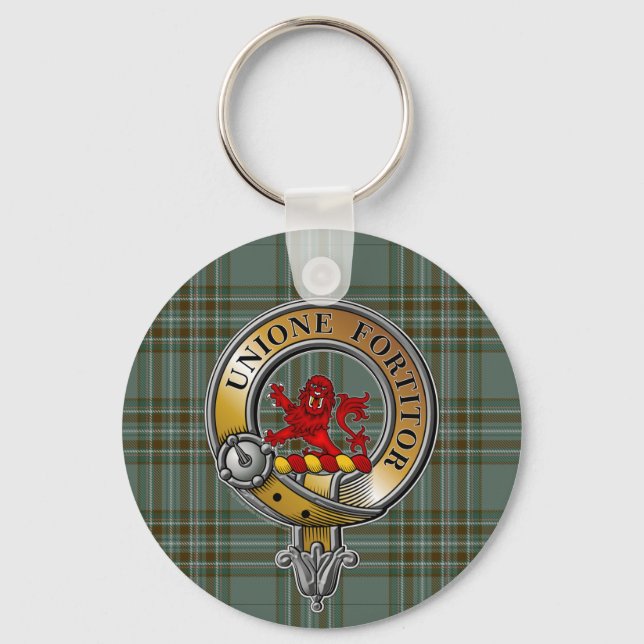 Llavero Kelly Tartan & Badge (Anverso)