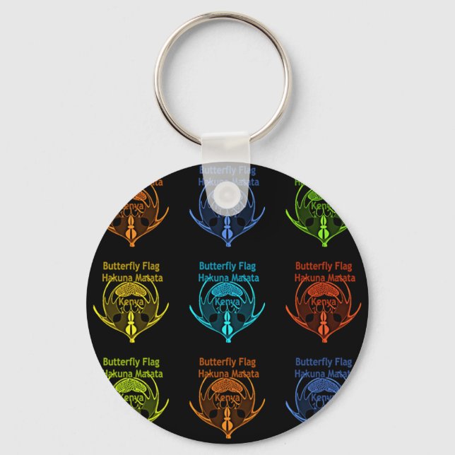 Llavero Kenia Hakuna Matata (Anverso)