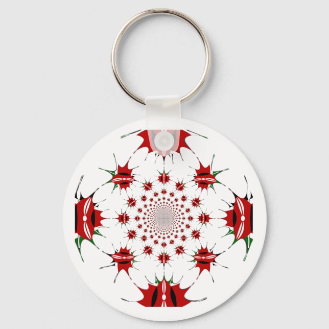 Llavero Kenia mágica: La identidad cultural Kaleidoscope � (Anverso)