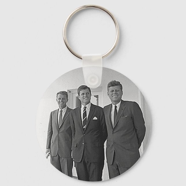 Llavero Kennedy Brothers, John, Ted, Robert (Anverso)