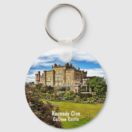 Llavero Kennedy Clan escocés Clan's Culzean Castle Keychai