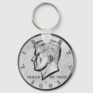 Llavero Kennedy Half Dollar