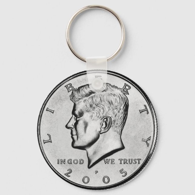 Llavero Kennedy Half Dollar (Anverso)