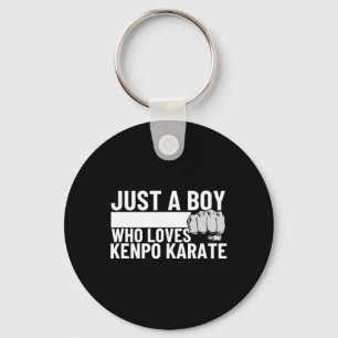 Llavero Kenpo Americano Un Niño Que Ama A Kenpo Karate 1