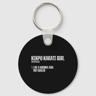 Llavero Kenpo Karate Chica Definición graciosa de las muje