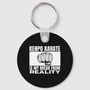 Llavero Kenpo Karate es mi escapada de la realidad gracios