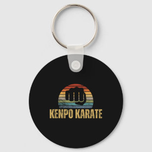 Llavero Kenpo Karate Vintage Retro 70 diseña graciosos nor