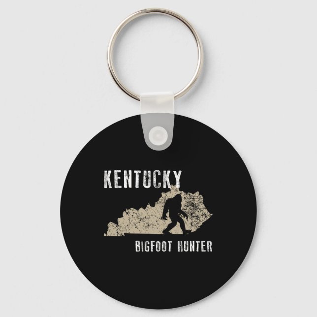 Llavero Kentucky Bigfoot Hunter (Anverso)