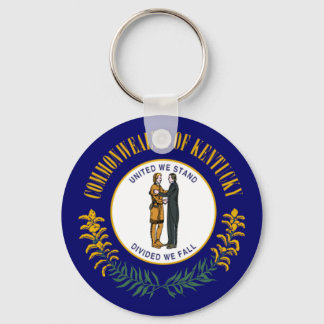 Llavero Kentucky: Commonwealth Bluegrass Bandera del estad