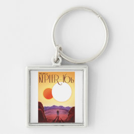 Llavero Kepler-16b: Binary Solar Sunset Fine Art Space