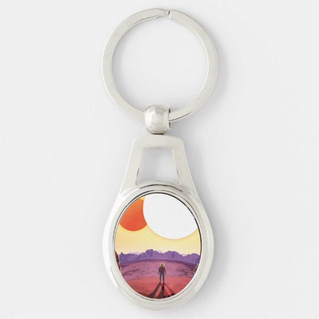 Llavero Kepler Space Travel Destination Planet Adventure (Anverso)