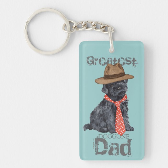 Llavero Kerry Blue Dad (Frente)