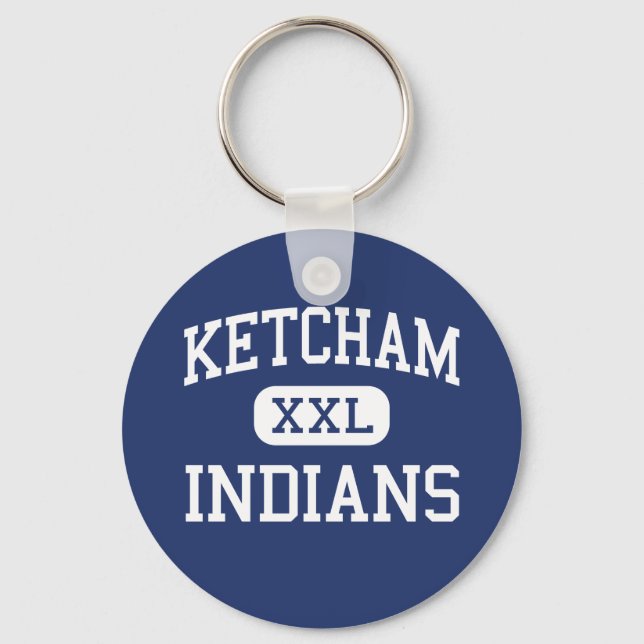 Llavero Ketcham - Indios - Alto - Caen los Wappingers (Anverso)