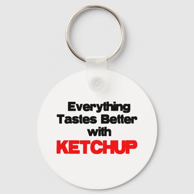 LLAVERO KETCHUP LOVER (Anverso)