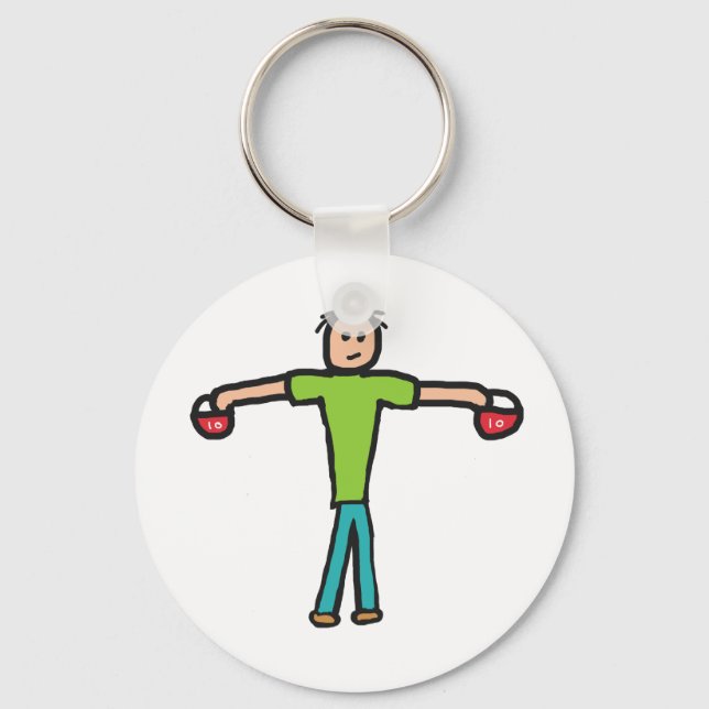 Llavero Kettlebells (Anverso)