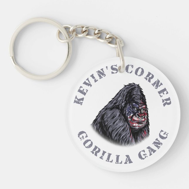 Llavero Kevin's Corner GORILLA GANG (Frente)