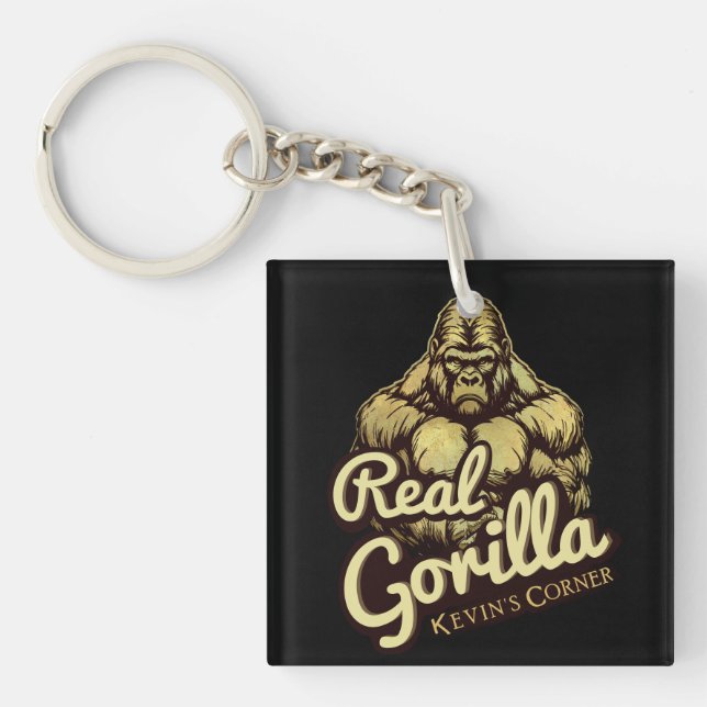 Llavero Kevin's Corner REAL GORILLA GANG (Frente)