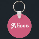 Llavero Key Chain Alison<br><div class="desc">Key Chain Alison</div>