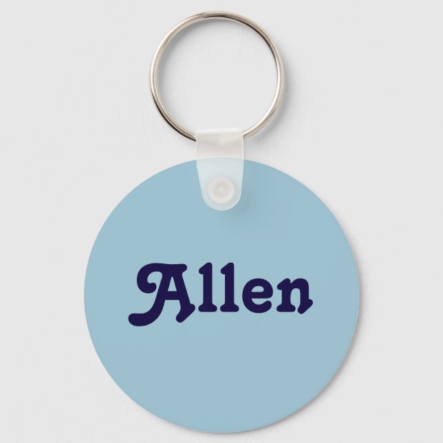 Llavero Key Chain Allen (Anverso)